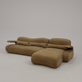 Load image into Gallery viewer, Serpent Full Leather Daybed Sofa
