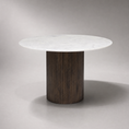 Load image into Gallery viewer, Morgan Round Marble Dining Table
