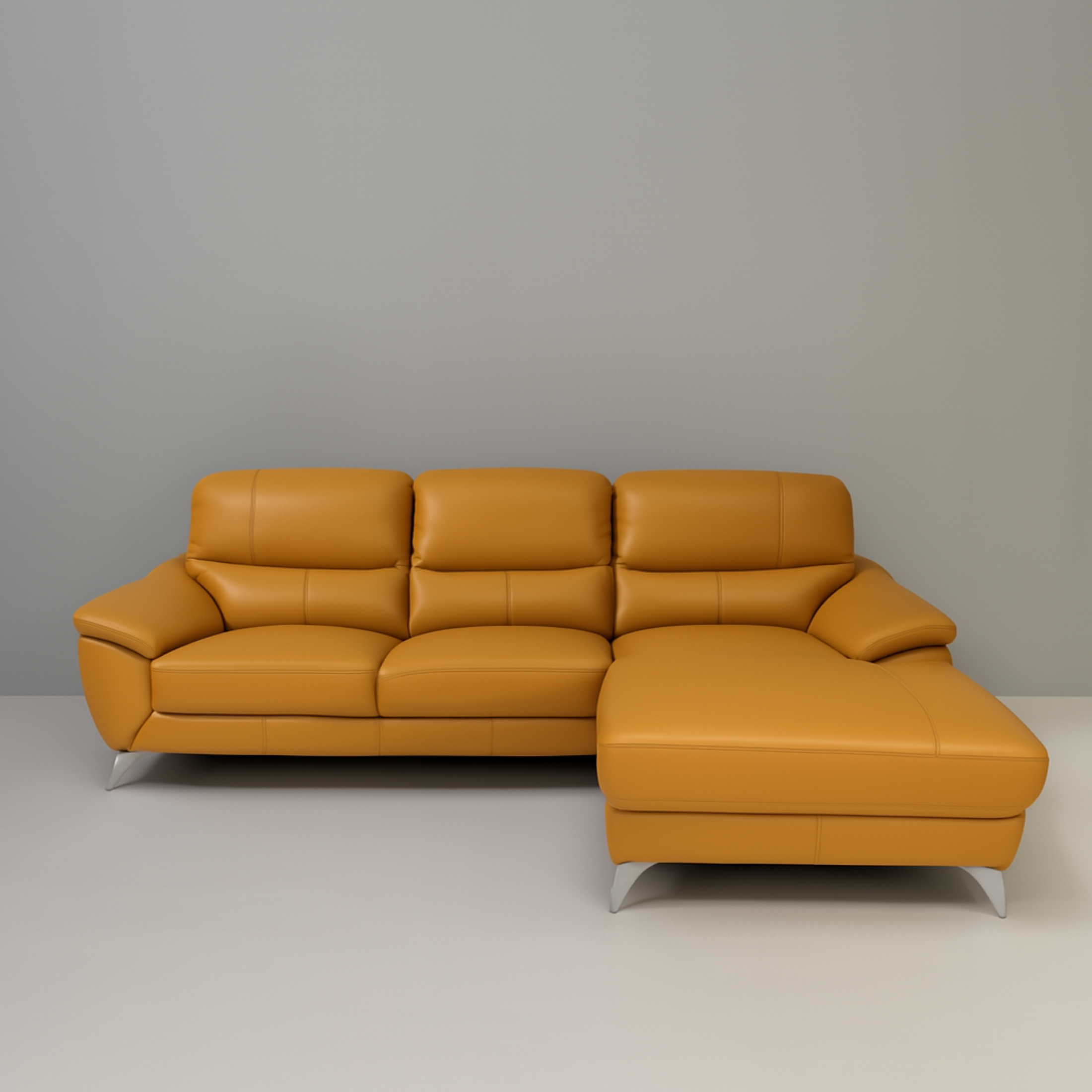 Uruguay Full Leather Daybed Sofa