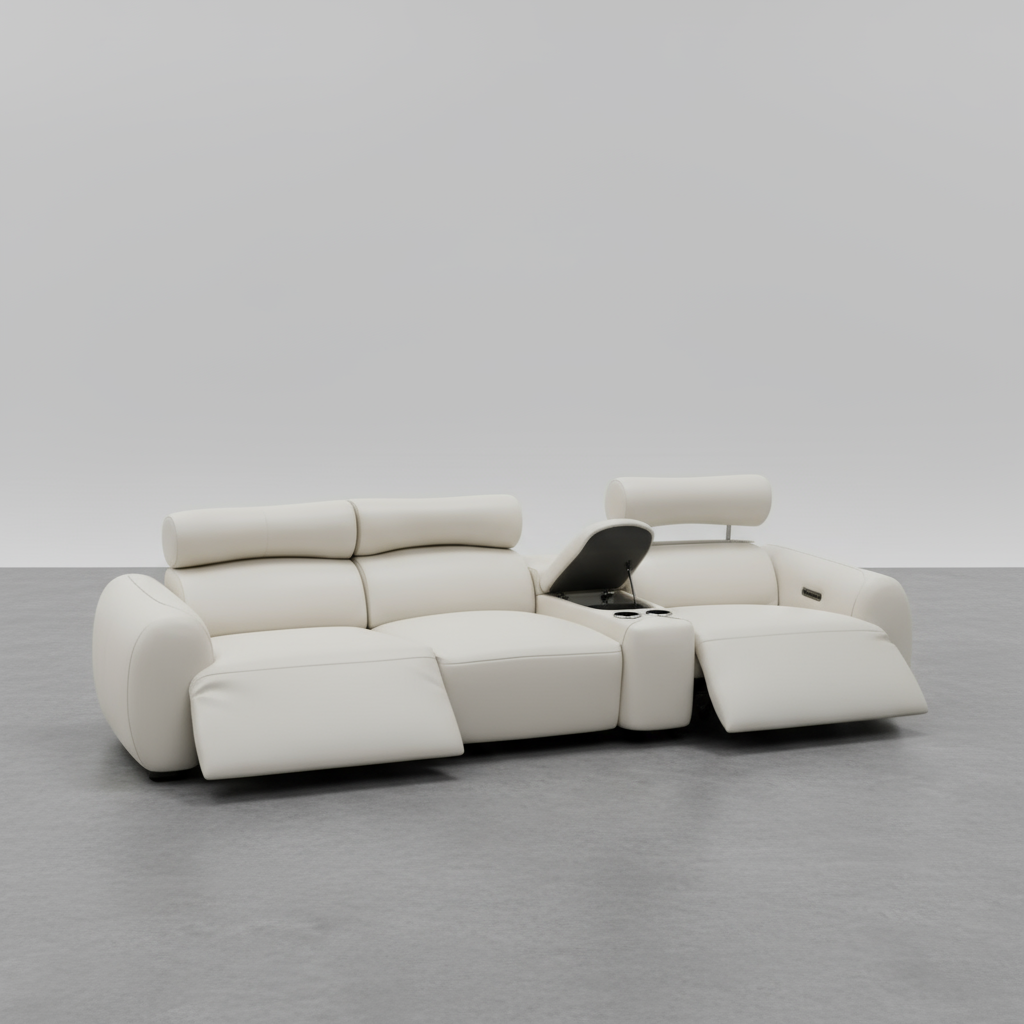 Marciano Full Leather Electric Motion Sofa
