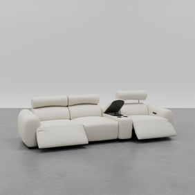 Marciano Full Leather Electric Motion Sofa