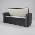 Load image into Gallery viewer, Bolster Storage Ottoman King
