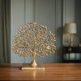 Load image into Gallery viewer, Tree Sculpture Gold Al-24010
