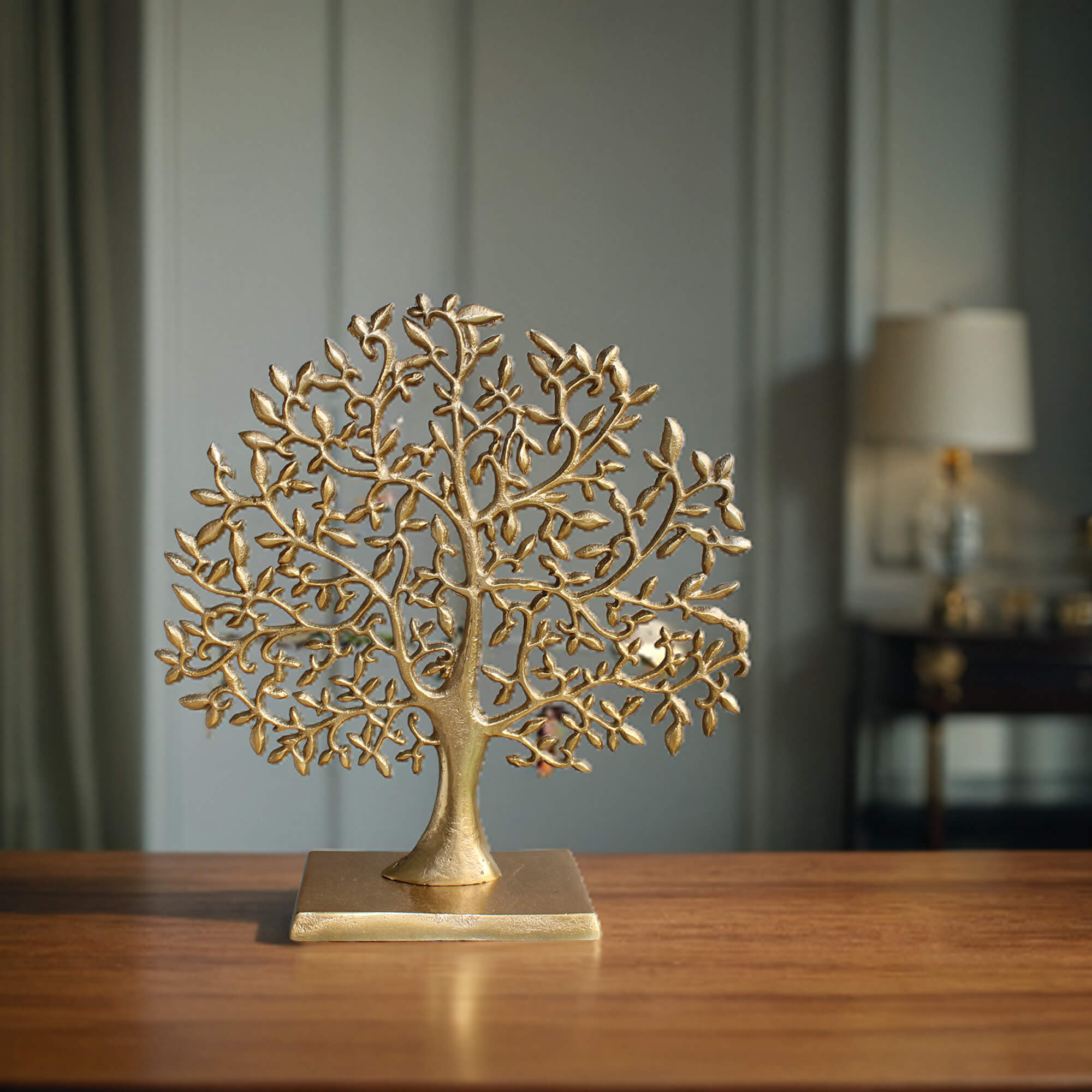 Tree Sculpture Gold Al-24010