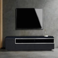 Load image into Gallery viewer, Otto Wall Unit Black Oak 308tv1
