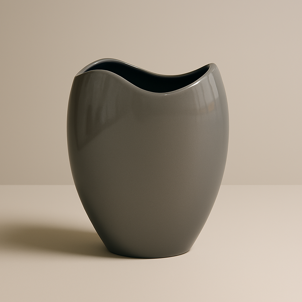 Oval Mouth Vase Can473