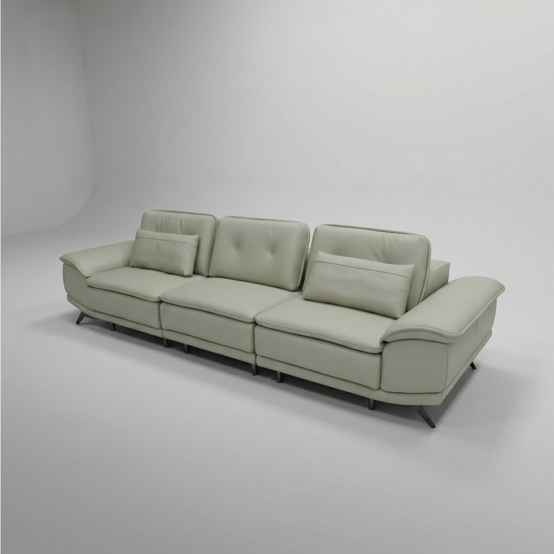 Estella Full Leather Electric Motion Sofa