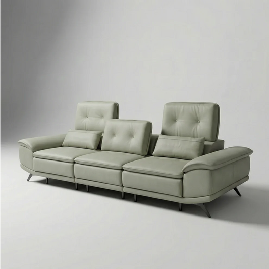 Estella Full Leather Electric Motion Sofa