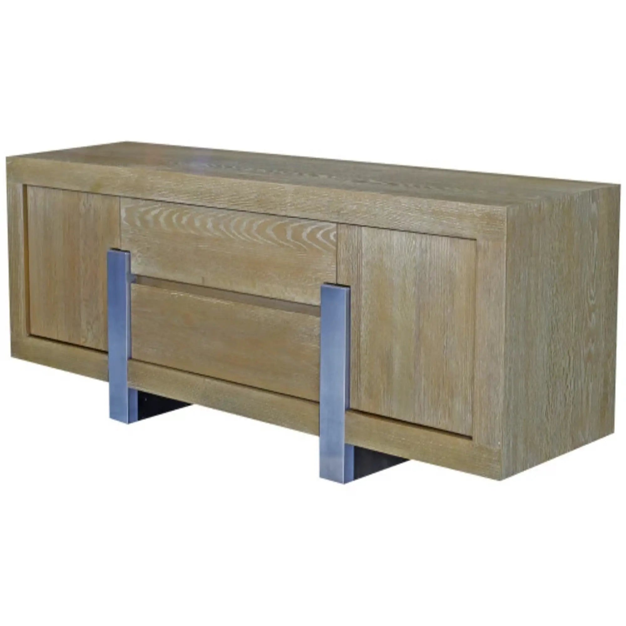 Prague Tv Unit Natural Oak Grey