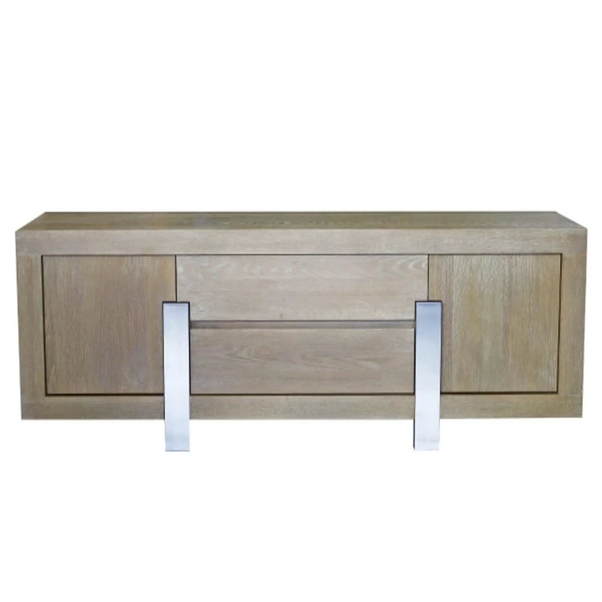 Prague Tv Unit Natural Oak Grey