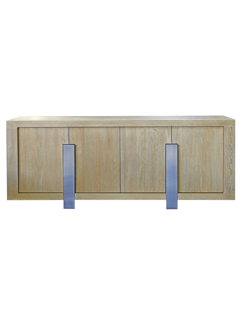 Prague Buffet Natural Oak Grey