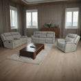 Load image into Gallery viewer, Romano Full Leather Motion Sofa Set
