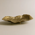 Load image into Gallery viewer, Rect Uneven Dish Lg Gold Al-23247B
