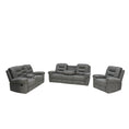 Load image into Gallery viewer, Newton 3pce Fabric Recliner Lounge Set
