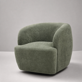 Modena Fabric Swivel Chair