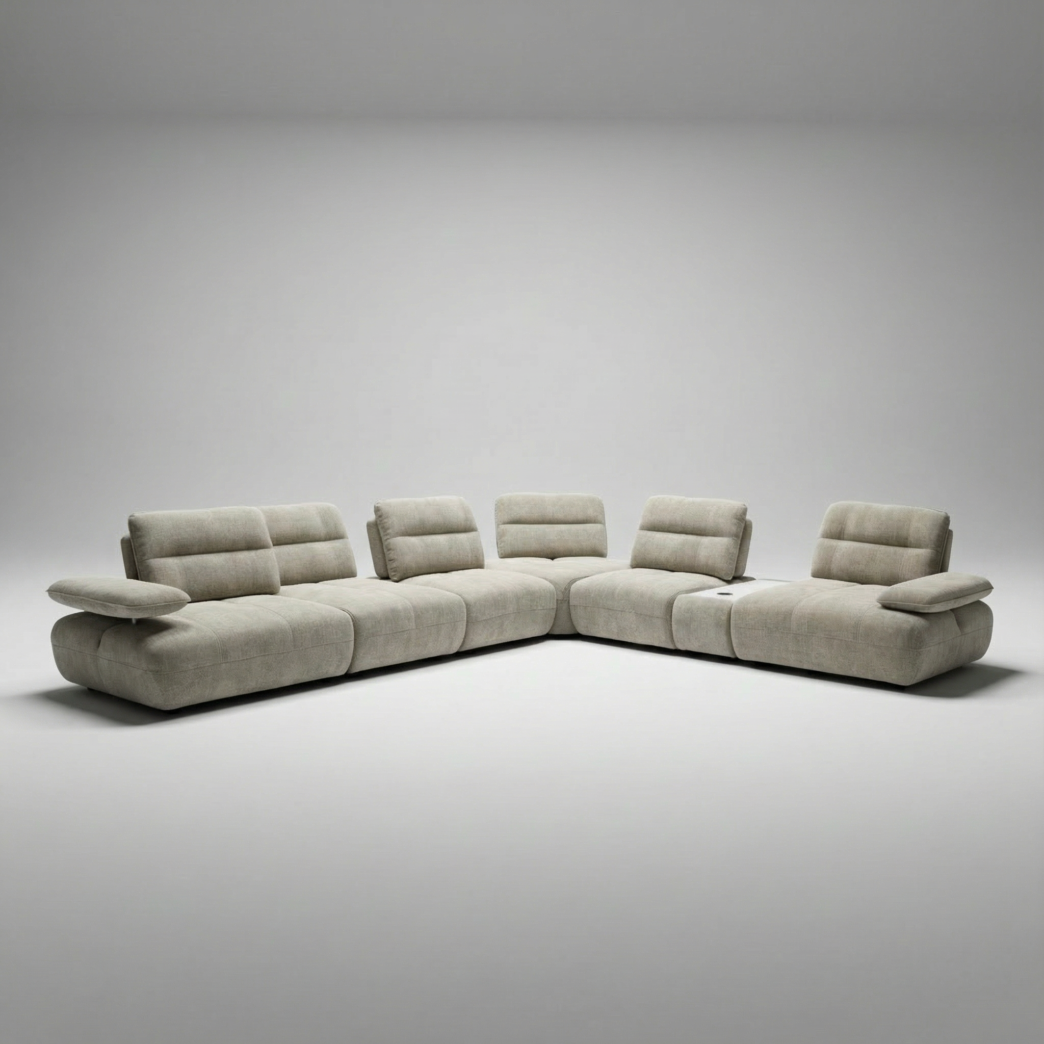 Vivaldi Fabric Modular Sofa Set