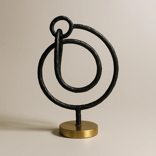 Sculpture Blk/Gld Al-24256