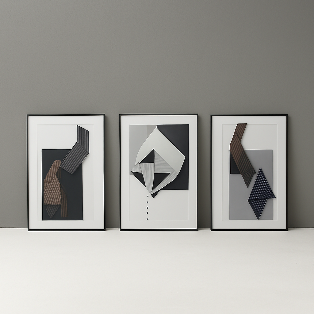 Shadow Imprint Wall Art Black & Gold Ltu-20100013Abc 2146