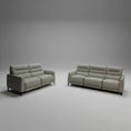 Load image into Gallery viewer, Altari Full Leather Motion Sofa Set
