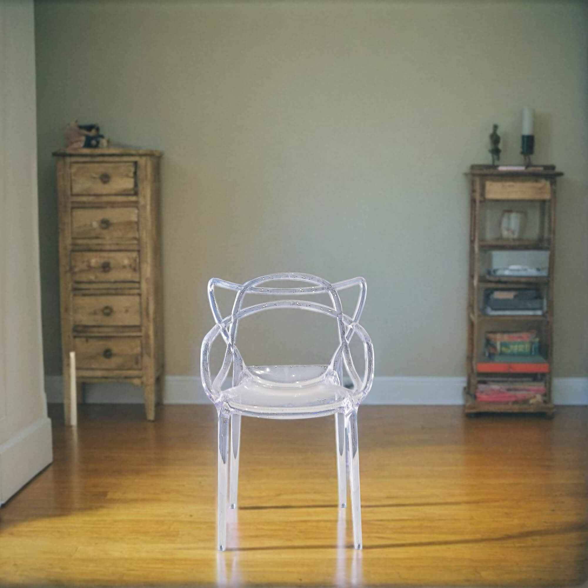 Snake 0505 Kids Chair Clear