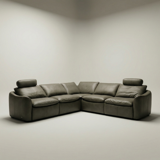 Sonata Full Leather Modular Sofa