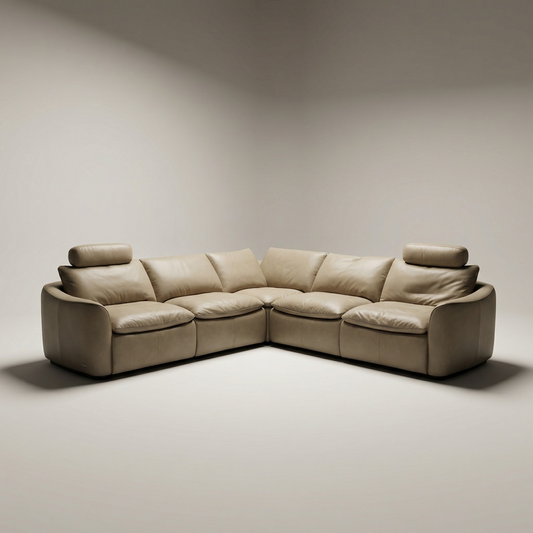 Sonata Full Leather Modular Sofa