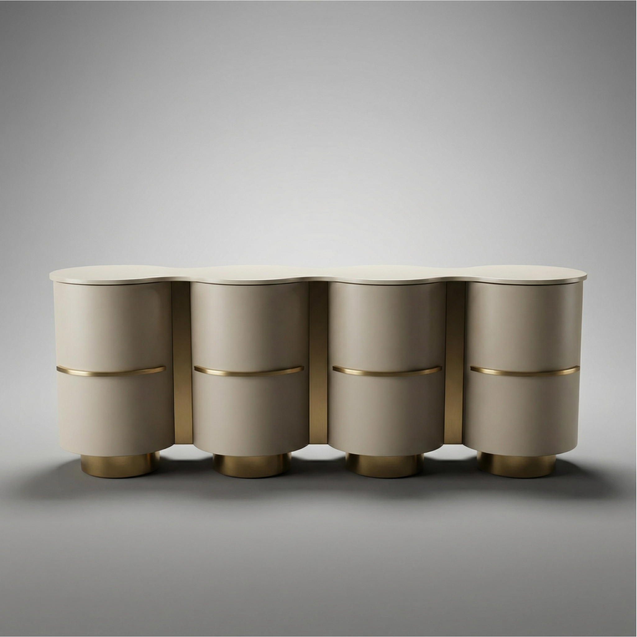 Cyprus Buffet Milk White