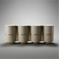 Load image into Gallery viewer, Cyprus Buffet Milk White
