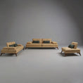 Load image into Gallery viewer, Quatro Nubuck Sofa Set
