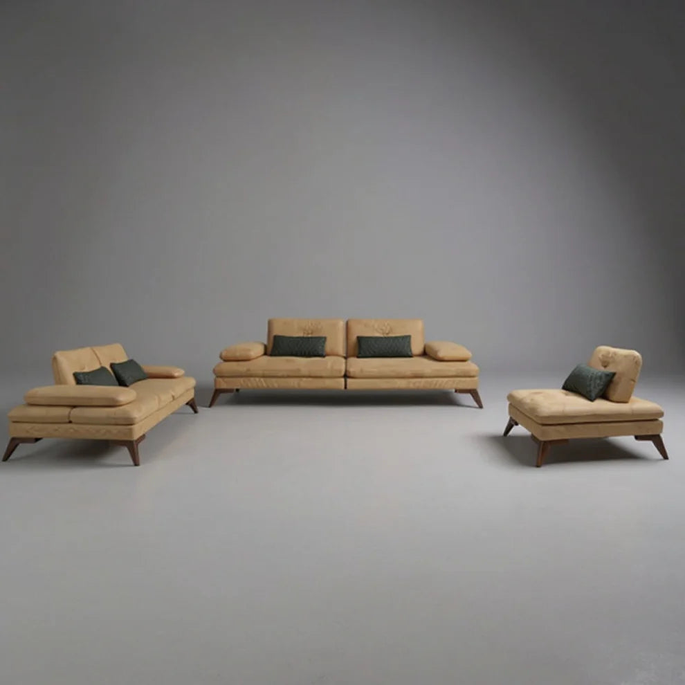 Quatro Nubuck Sofa Set