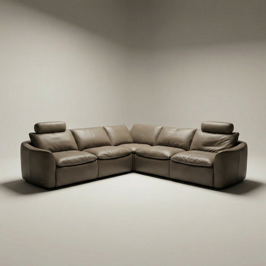 Sonata Full Leather Modular Sofa