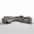 Load image into Gallery viewer, Cortiva Electric Motion Corner Full Leather Lounge Set
