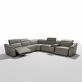 Load image into Gallery viewer, Cortiva Electric Motion Corner Full Leather Lounge Set
