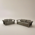 Load image into Gallery viewer, Dita Incro Full Leather Sofa Set

