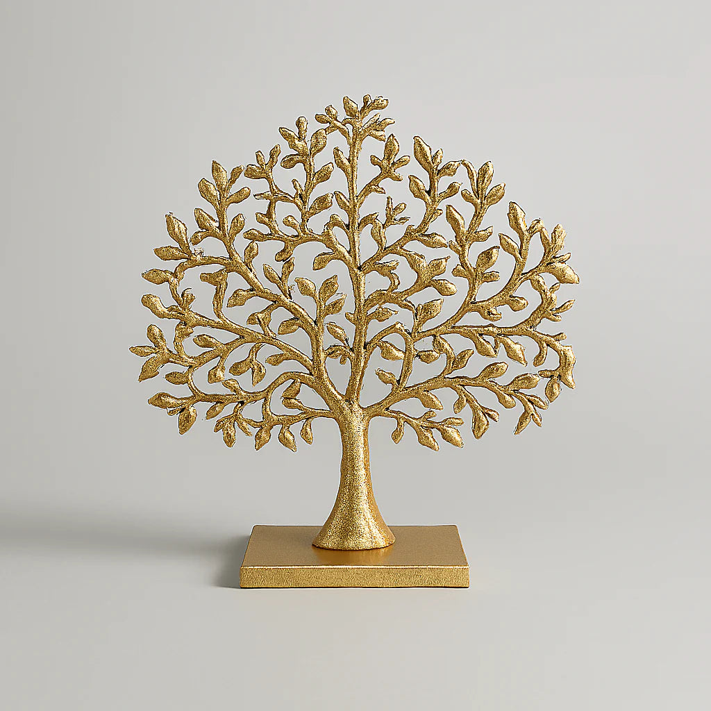 Tree Sculpture Gold Al-24010