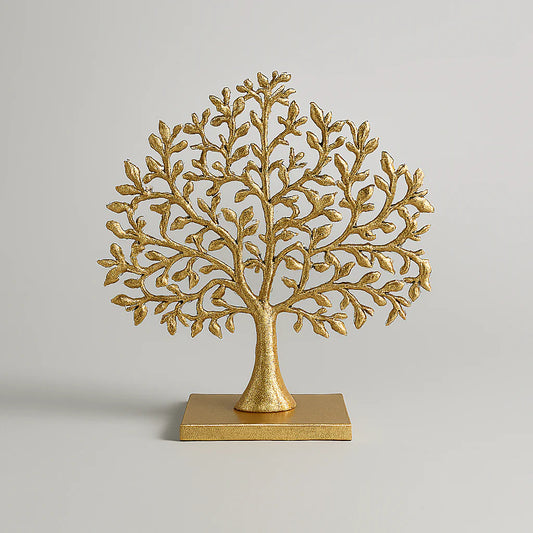Tree Sculpture Gold Al-24010