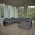 Load image into Gallery viewer, Munich Corner Leather Uppers Lounge Suite
