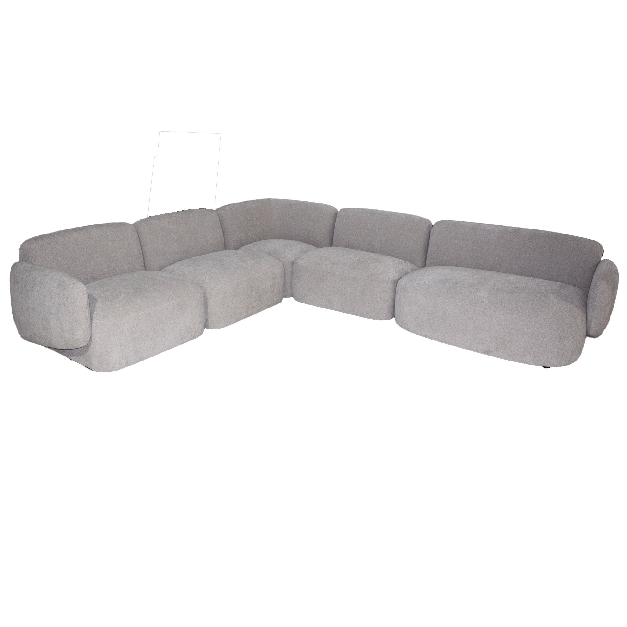 Micasa Corner Fabric Lounge Suite