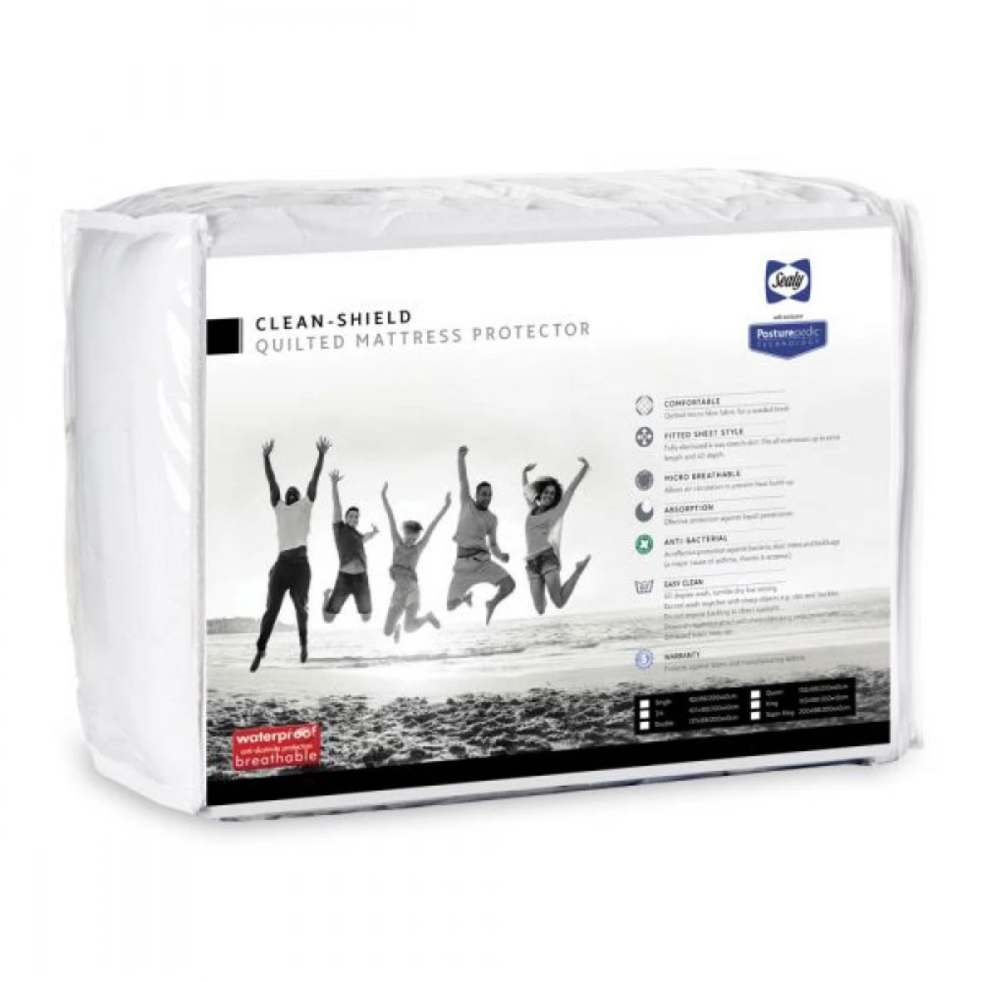 Clean Shield Mattress Protector King Size Sealy – Essops Home