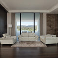 Load image into Gallery viewer, Utah 3pce Leather Lounge Suite
