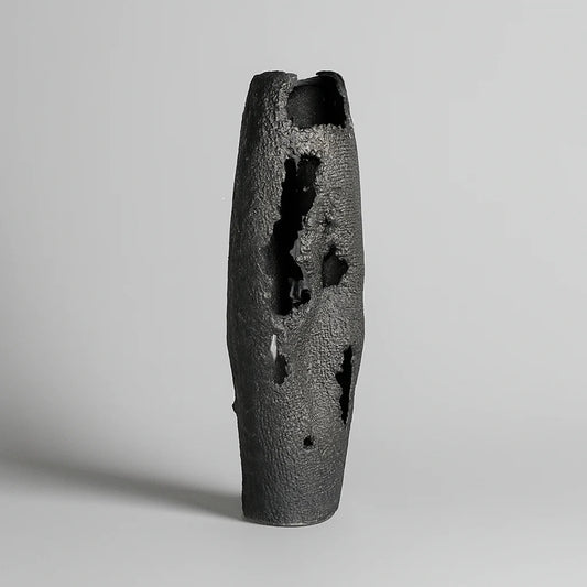 Vase Jute Lg Gry Al-23830B