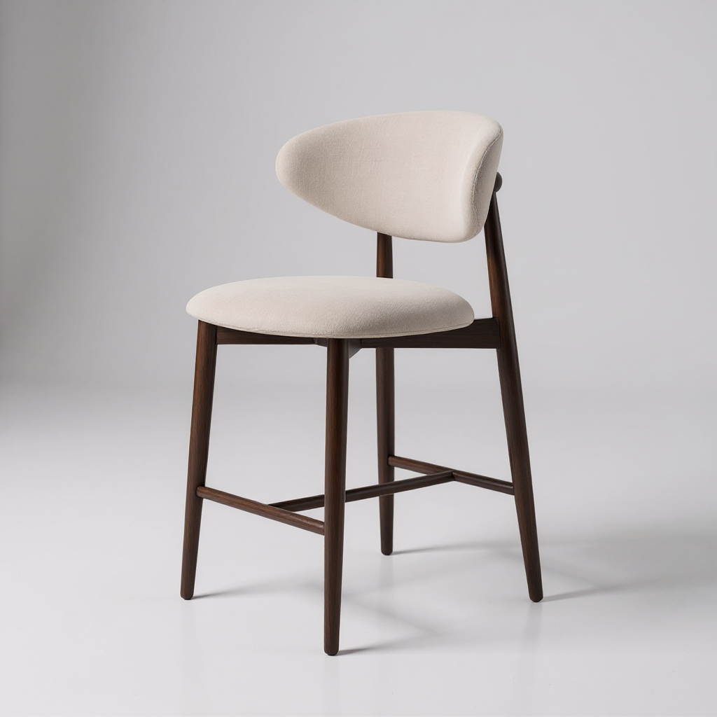 Verona Linen Bar Stool