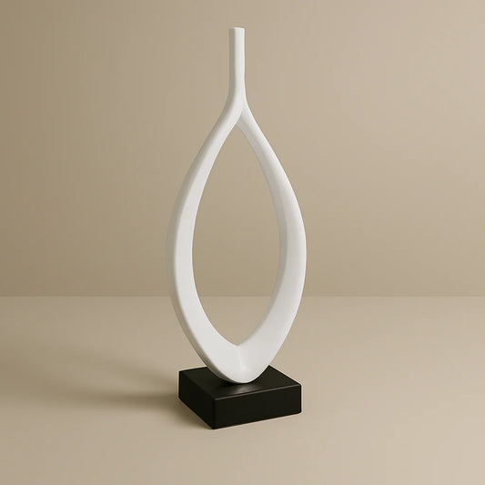 Verticle Eye Vase With Base Can498-A