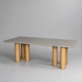 Load image into Gallery viewer, Vialli  Rectangle Dining Table E-Marble
