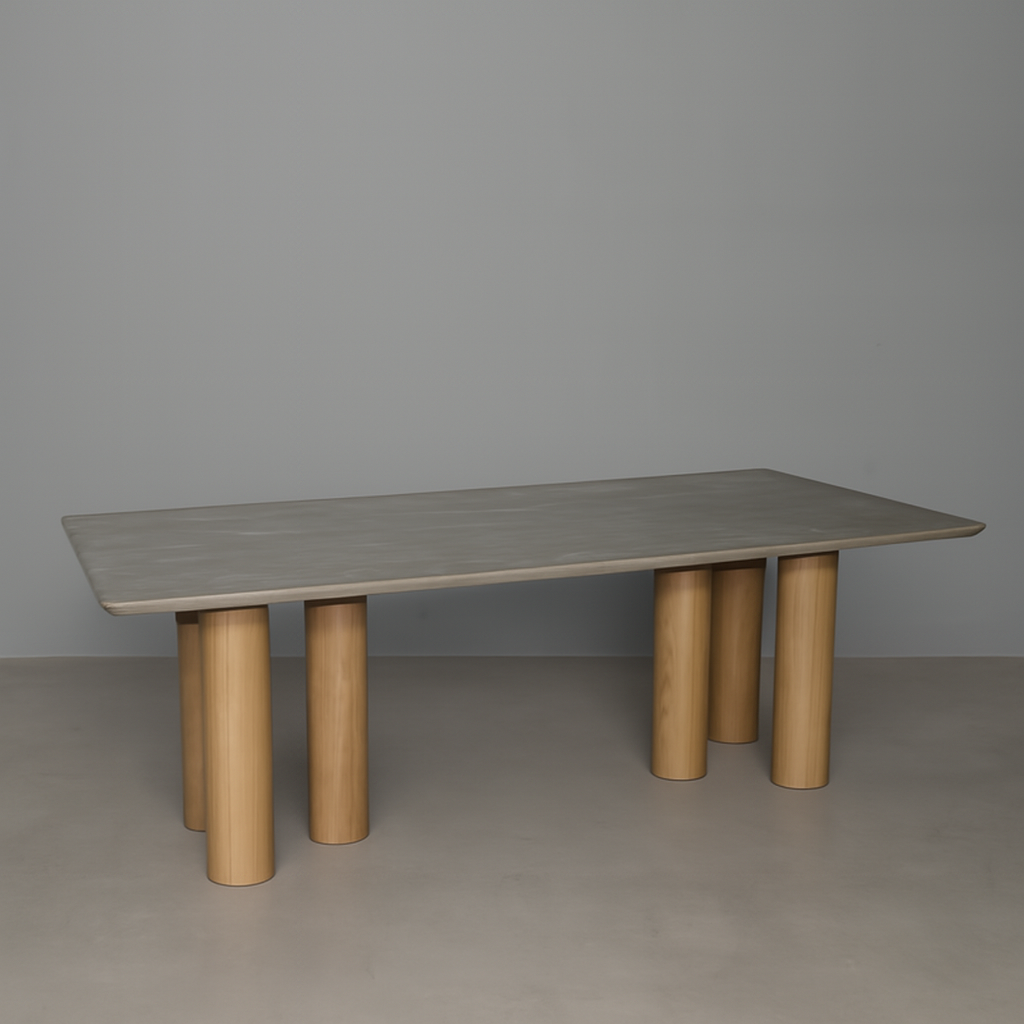 Vialli  Rectangle Dining Table E-Marble A25