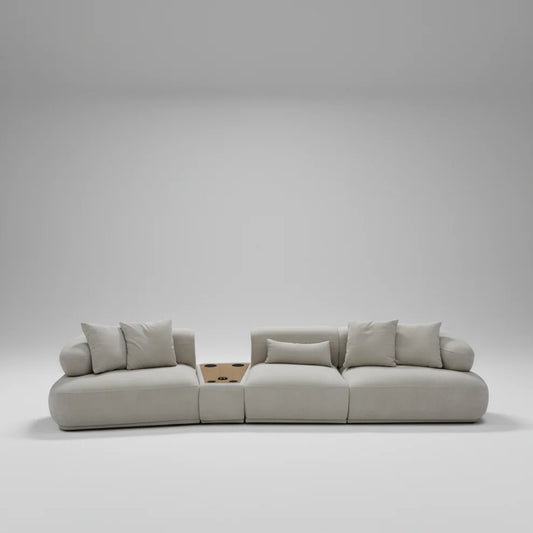 Sergio 4 Seater Fabric Sofa