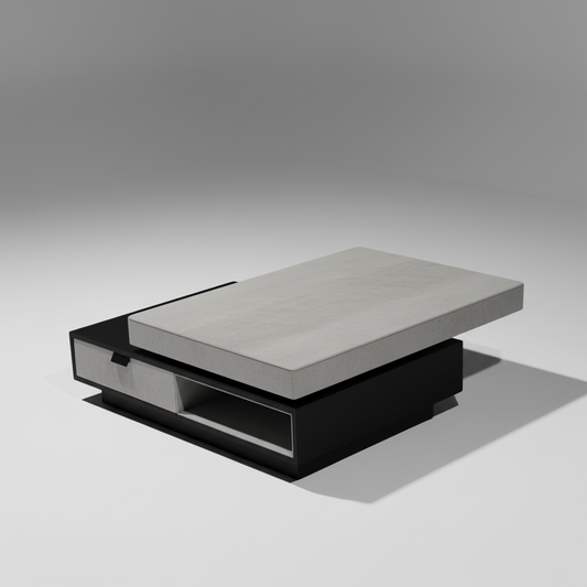 Elton Coffee Table Black And White 552