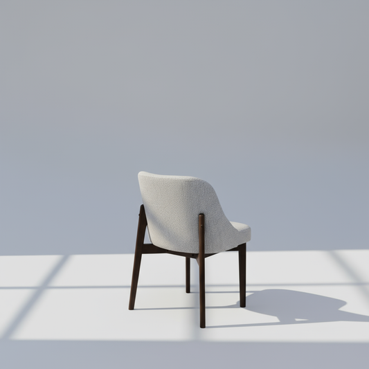 Dino Walnut Dining Chair