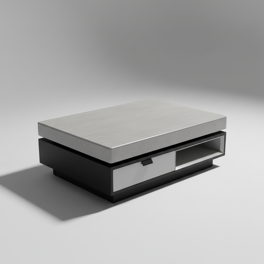 Elton Coffee Table Black And White 552