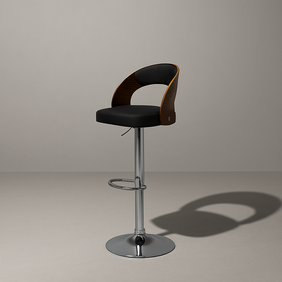 Portofino Bar Chair Walnut AC-1088